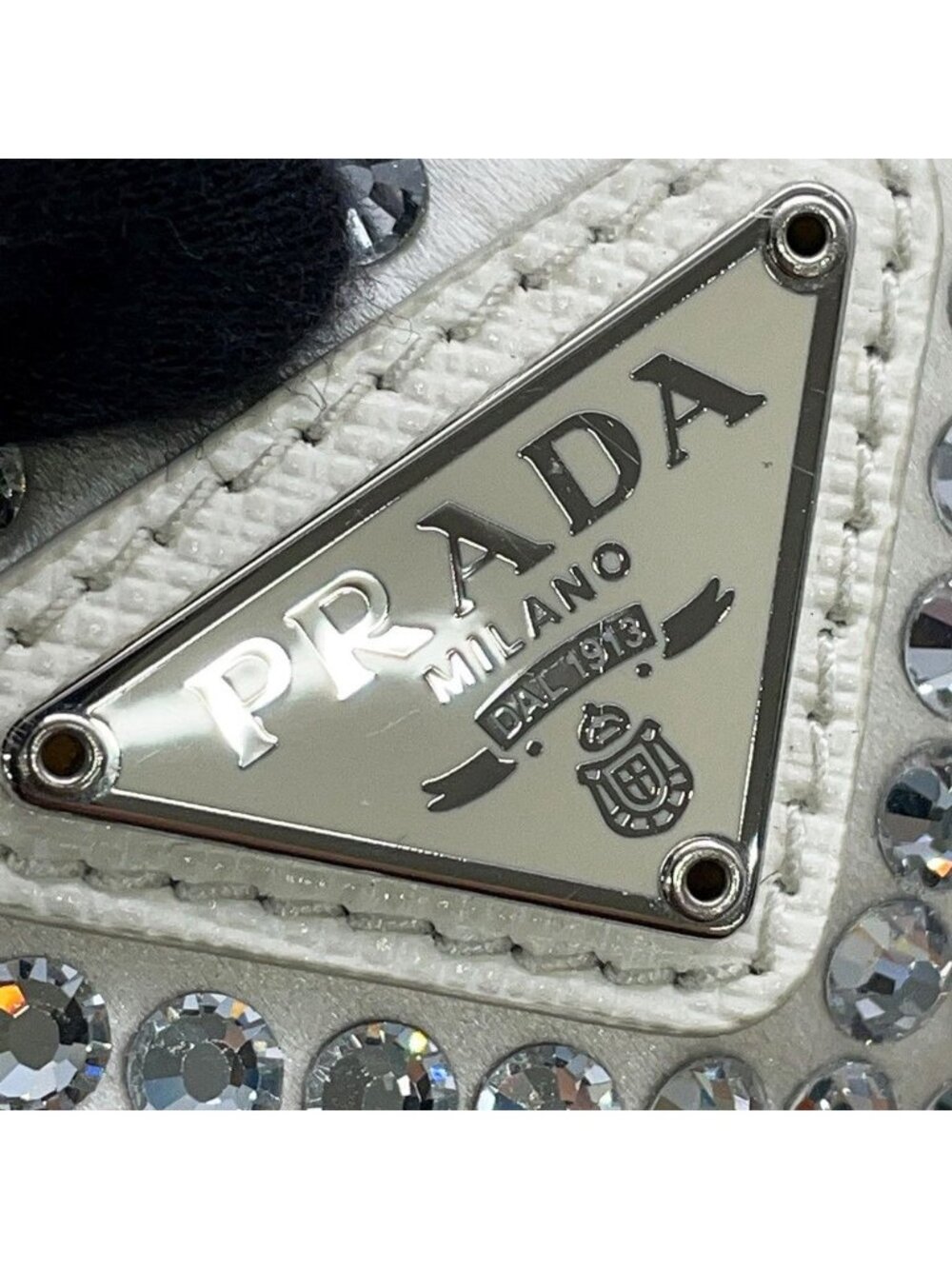 Prada Re Edition 2000 Terry Mini Bag Rhinestone - Picture 8 of 10